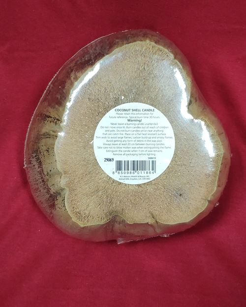 (ปิด89-) เทียนหอมในกะลามะพร้าว ไทยสปา