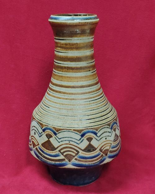 (ปิด89-) แจกันเซรามิก (กว้าง11.5x สูง20.5ซ.ม.)