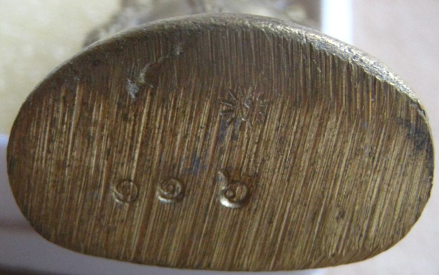 รูปหล่อพระพุทธชินราช ใต้ฐานตอกโค้ด "ง" หมายเลข116 ไม่ทราบปี ไม่ทราบที่ ตามรูป