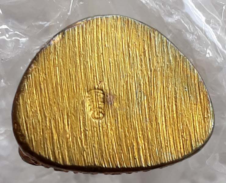 หลวงพ่อเงิน พิมพ์หน้าแก่ รุ่นพระพิจิตร ปี42-43 รูปหล่อ เนื้อทองเหลือง แจกกรรมการ หลวงปู่หมุนร่วมปลุก