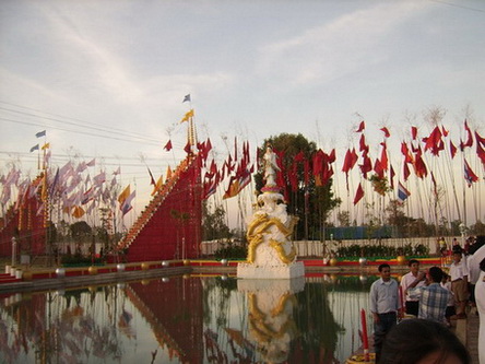 เจ้าแม่กวนอิม พระราชพิธีมหาพุทธาภิเษก ที่ใหญ่ที่สุดในภาคอีสาน( อาจารย์หม่อม ) ปี2552