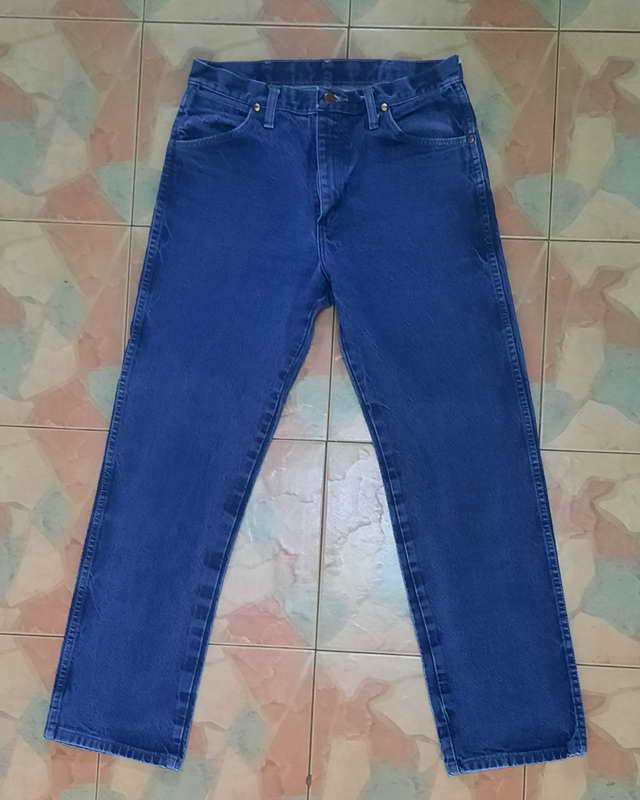 กางเกงยีนส์ชาย Wrangler เอว 32 ยาว 38 Made in Mexico of US Fabric