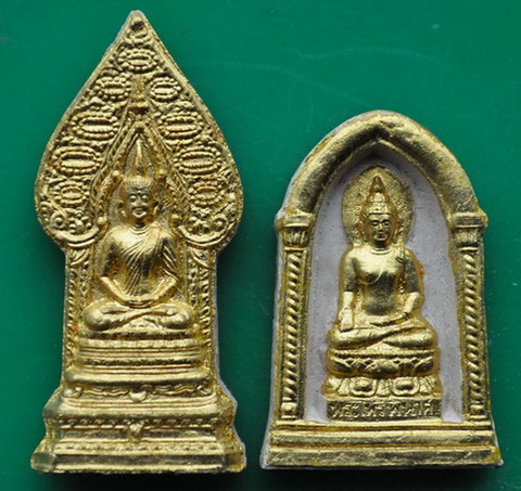 พระไพรีพินาศ-พระนิรันตรายปัดทอง วัดบวรนิเวศ