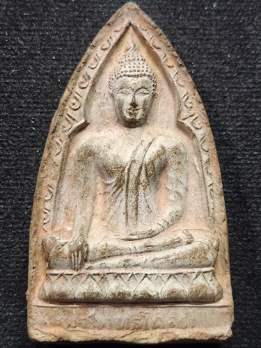 วัดโพธารา ม ( วัดไผ่โรงวัว) สุพรรณบุรี สมเด็จพระพุทธโคดม หลวงพ่อขอม เนื้อดิน พ.ศ.2505