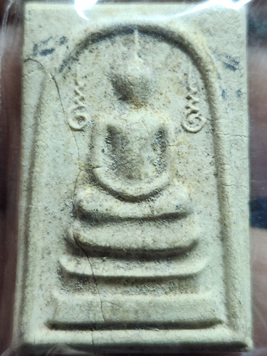 วัดราษฎร์บรรจง (ตาคง) อำเภอวังน้อย จังหวัดอยุธยา พระสมเด็จข้างอุ ปี 2534