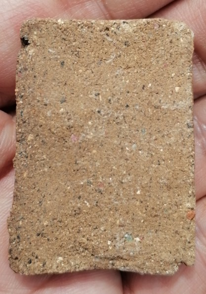 พระสมเด็จทรายเสก พิมพ์ใหญ่ หลวงพ่อกวย วัดโฆสิตาราม จ.ชัยนาท หายาก ยุคต้น เคาะเดียว(1)