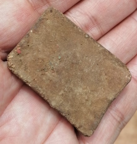 พระสมเด็จทรายเสก พิมพ์ใหญ่ หลวงพ่อกวย วัดโฆสิตาราม จ.ชัยนาท หายาก ยุคต้น เคาะเดียว(2)