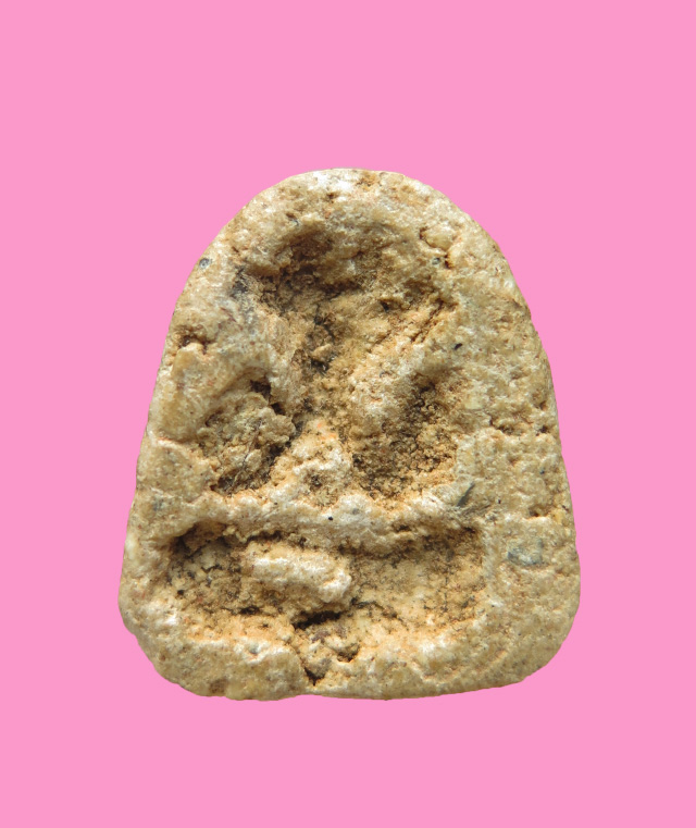 พระปิดตา วัดป่า ชลบุรี (มีเกสาด้านหลัง)