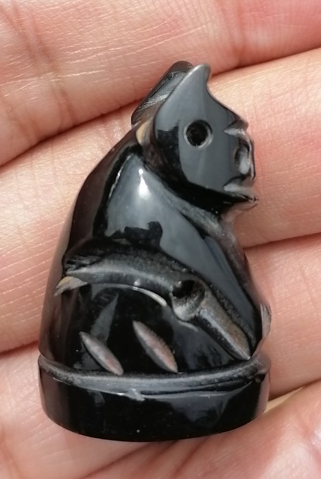 เสือหลวงพ่อเปิ่น รุ่นไตรมาส 44 เนื้อเขาควายแกะ อุดกริ่ง วัดบางพระ จ.นครปฐม ปี 2544 เคาะเดียว