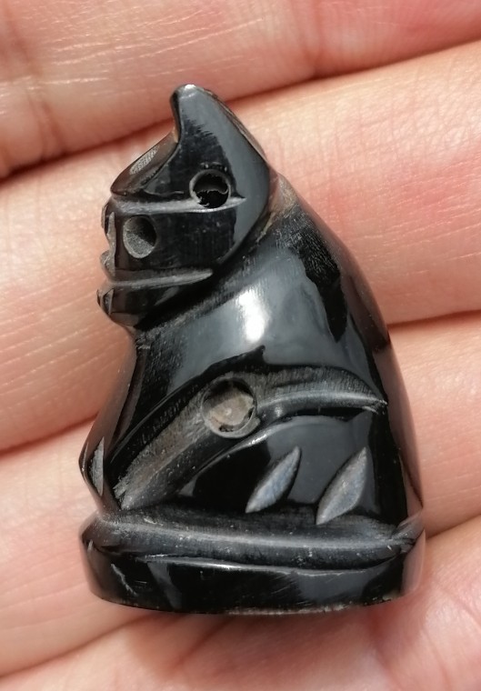 เสือหลวงพ่อเปิ่น รุ่นไตรมาส 44 เนื้อเขาควายแกะ อุดกริ่ง วัดบางพระ จ.นครปฐม ปี 2544 เคาะเดียว