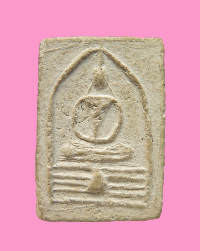 สมเด็จพิมพ์ฐานผ้าทิพย์ วัดบางด้วน สมุทรปราการ ปี2492