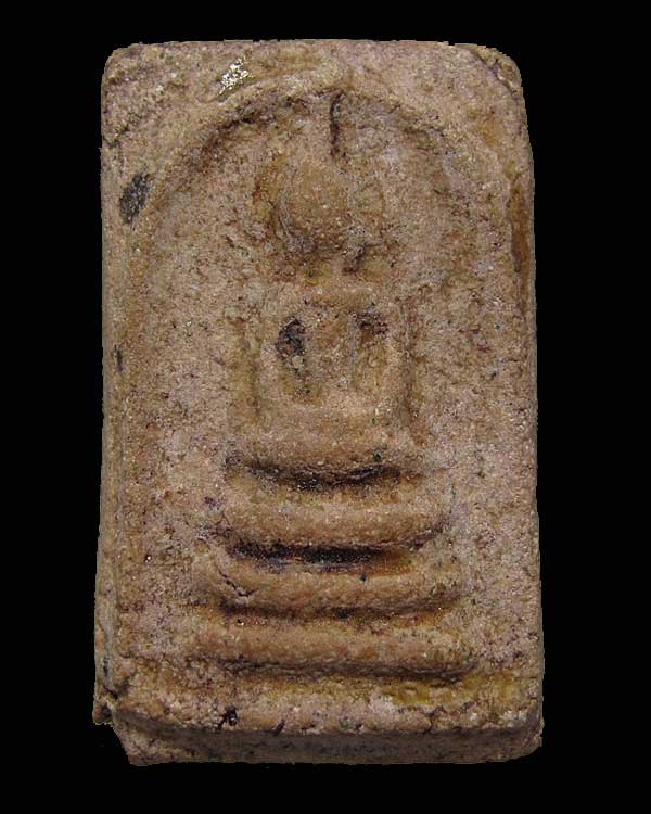 พระผงกระดูกผี พิมพ์เศียรโต อาจารย์หนู วัดโพธิ์ ท่าเตียน กทม.