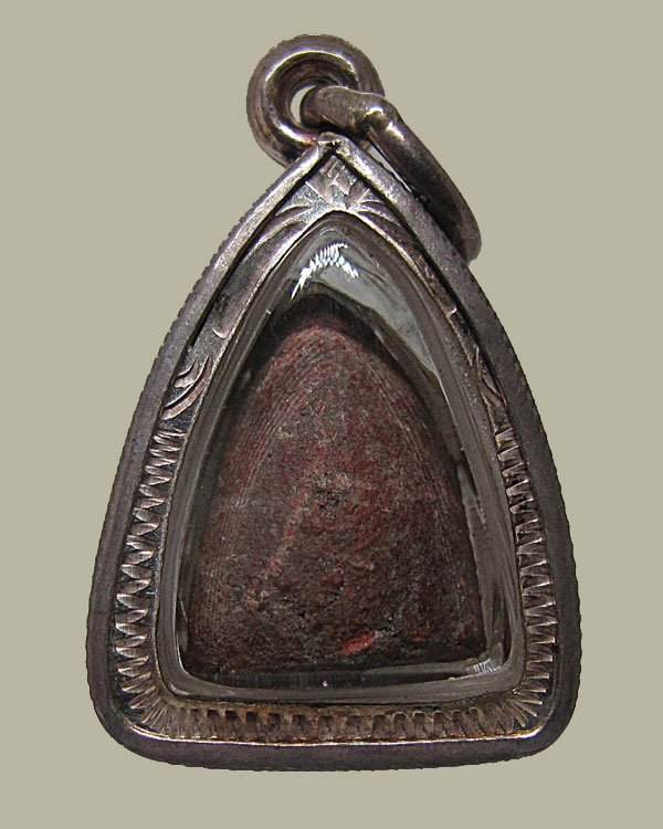 พระนาคปรก กรุวัดนางชี เนื้อผงว่านสบู่เลือด กทม หลวงปู่เอี่ยม วัดหนัง ปลุกเสก เลี่ยมเงินพร้อมใช้