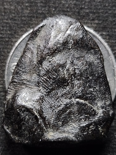 วัดทุ่งคอก จ.สุพรรณบุรี  พระตรีกาย (พระสาม)  หลวงพ่อแดง สงฺฆรกฺขิโต  เนื้อผงใบลานเก่าผสมแร่สีดำ