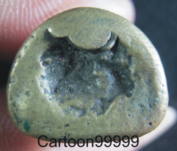 รูปหล่อหลวงพ่อเงิน วัดบางคลาน พิจิตร เนื้อทองผสม สวย เดิมครับผม