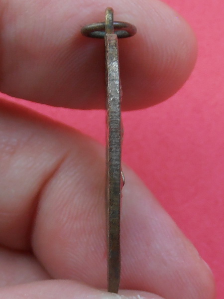 เหรียญปั๊มหลวงพ่อดำ วัดตาลบำรุงกิจ จ.ราชบุรี 