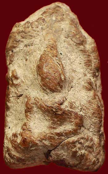 *พิมพ์ซุ้มไข่ปลา เนื้อว่าน กรุวัดป่าแตง พระนครศรีอยุธยา*