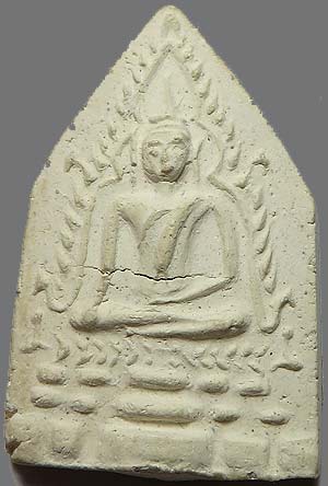 *พระผงหลวงปู่เลี่ยม วัดศรีเรืองบุญ นนทบุรี พิมพ์พุทธชินราชห้าเหลี่ยม*