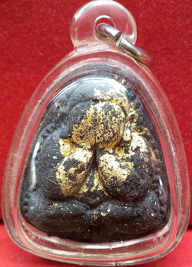 *ปิดตาปุ้มปุ้ย ปี๒๕๓๖ หลวงปู่ม่น วัดเนินตามาก ชลบุรี ผงคลุกรักปิดทอง*