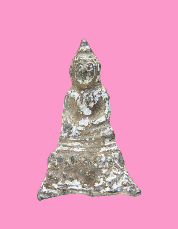 พระชัยประสบโชค (แก้บน) สำหรับผู้ต้องการศึกษาเนื้อชิน ไม่ควรพลาด องค์นี้มีทั้งไขเยอะ 