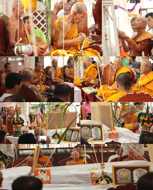 เหรียญนั่งพาน หลวงปู่หมุน เนื้อเงิน ปี2558 หมายเลข10 แยกจากชุดกรรมการ รุ่นปาฏิหาริย์ พร้อมกล่องเดิม