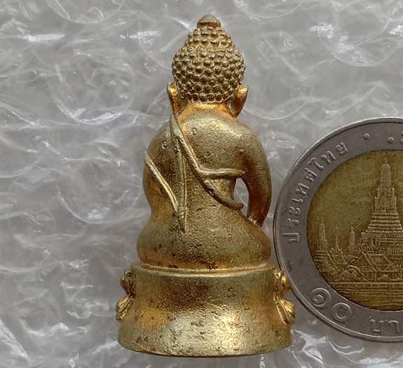 พระกริ่งหลวง วัดสุทัศน์ เนื้อทองทิพย์ ตอกโค๊ด กรุงเทพ ปี2549 พร้อมกล่องเดิม