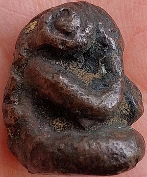 *พระปิดตาอาจารย์สีแก้ว วัดไทรใหญ่ สงขลา เนื้อทองแดงเถื่อน พ.ศ.๒๔๘๕*