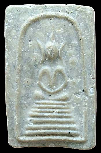 *พระผงกรุวัดคู้สลอด อยุธยา พิมพ์สมเด็จ ๗ ชั้น หลวงพ่อปาน วัดบางนมโค ปลุกเสก*