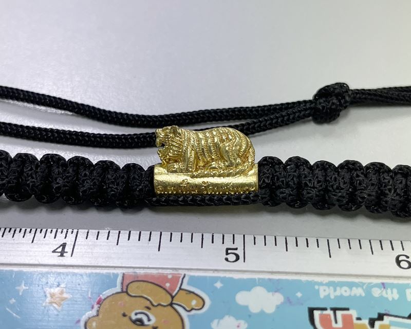 ตะกรุดข้อมือเสือเล็ก-เสือเดี่ยว (เมตตา-มหาอำนาจ-คุ้มภัย) หลวงพ่อเปิ่น วัดบางพระ จ.นครปฐม