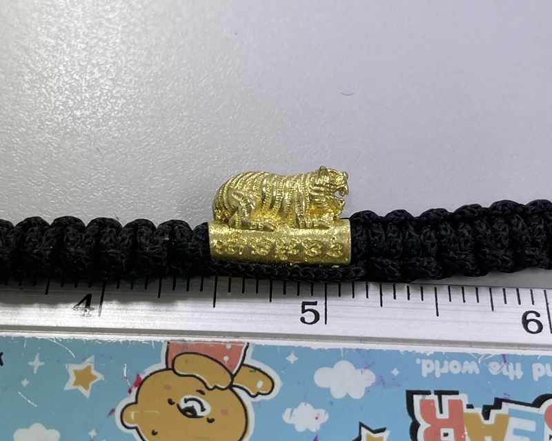 ตะกรุดข้อมือเสือเล็ก-เสือเดี่ยว (เมตตา-มหาอำนาจ-คุ้มภัย) หลวงพ่อเปิ่น วัดบางพระ จ.นครปฐม