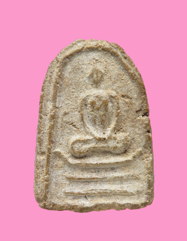 สมเด็จ เล็บมือ ฐานสำเภา เนื้อผงผสมว่าน