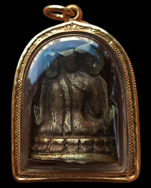 ชินราชอินโดจีน วัดสุทัศน์ พ.ศ. 2485 พิมพ์สังฆาฏิยาว มีคิ้ว ผิวเดิม โค้ดเต็ม องค์หนึ่งเดียวในสยาม