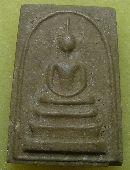 สมเด็จเนื้อผงน้ำมันหลังยันต์ ไม่ทราบที่