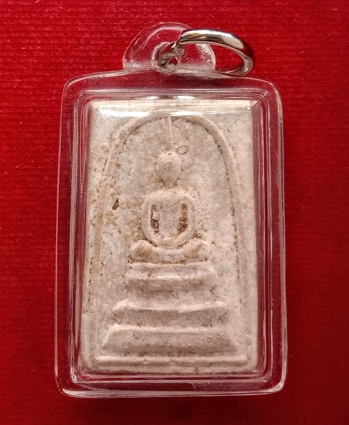 พระสมเด็จผงเกษร108 ปิดทองในพิมพ์ หลังรูปเหมือน หลวงพ่อแพ วัดพิกุลทอง ปี09 พิมพ์เล็ก...เคาะเดียวแดง..