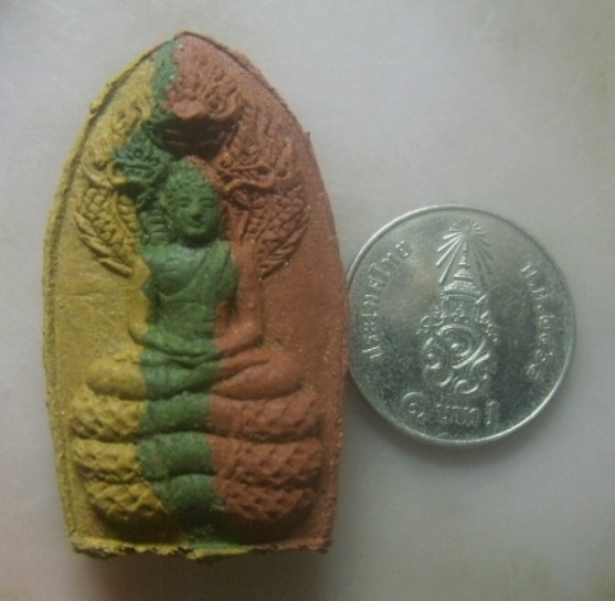 **เบาๆ**พระนาคปรกศรีสัตตนาค หลวงปู่โสภา วัดบูรพาภิรมย์ รุ่นสมปรารถนา๑๐๘ จ.สกลนคร ปี ๒๕๕๓**ฝังตะกรุด