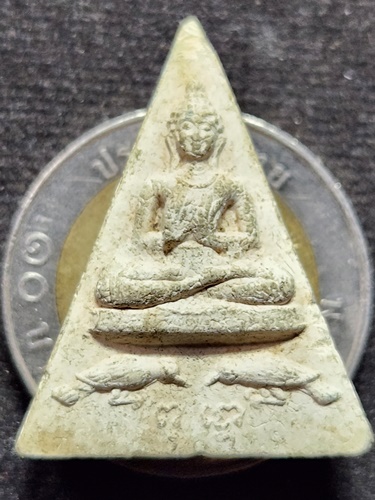 วัดโพธิทอง กทม พระผงพุทโธสาริกา หลังเมล็ดข้าวเปลือก หลวงพ่อวราห์  ปี 30