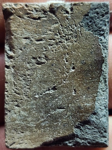 วัดบางนมโค จ.อยุธยา  พระเนื้อดิน พิมพ์ทรงเม่น ปี2511 หลวงพ่อฤาษีลิงดำ ร่วมปลุกเสก