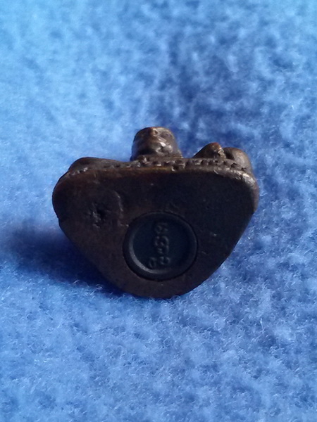 รูปหล่อหลวงพ่ออุตตมะ วัดวังวิเวการาม จ. กาญจนบุรี พ.ศ. 2533