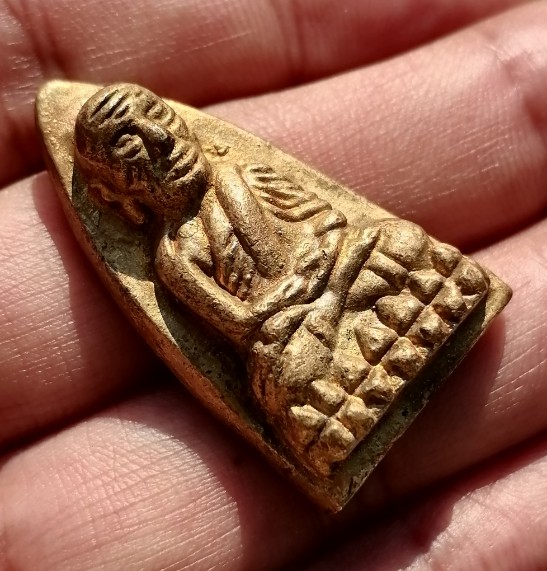 หลวงพ่อทวด​ วัดในหาน เนื้อเปียกทอง นะ 9 โค๊ด 2 ในหาน 1 กรรมการ​ พบน้อย จ.ภูเก็ต ปี 2536 เคาะเดียว