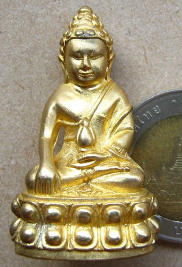 พระกริ่งมหามงคล8รอบ หลวงปู่ทิม วัดพระขาว อยุธยา ปี2552เลข4462เนื้อทองระฆัง ก้นอุดชานหมาก+ลูกอม+ตะกรุ