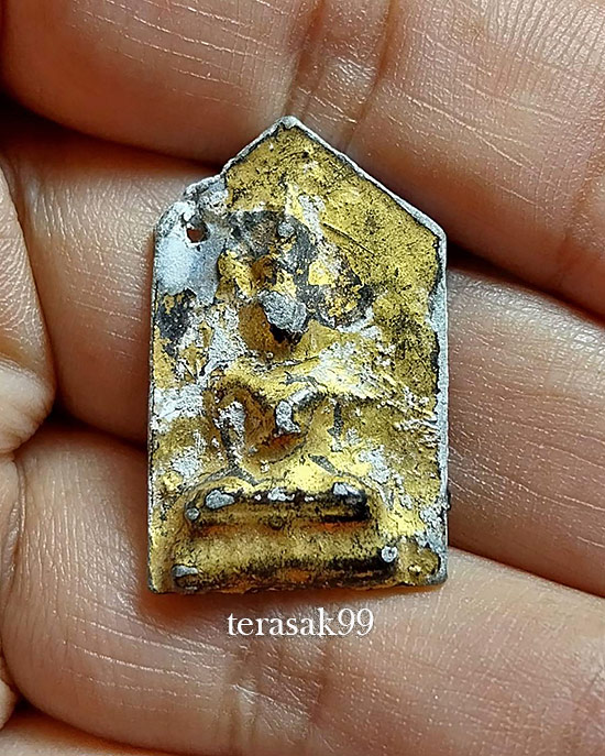 พระวัดกลางตลาดพลู ธนบุรี พิมพ์นั่ง ราคาเบาๆ