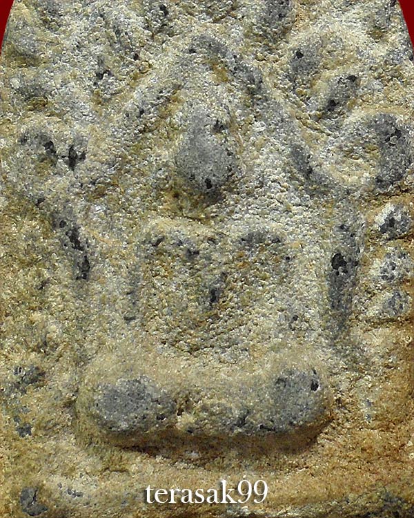 พระขุนแผนซุ้มเรือนแก้ว หลังจักร จ.สุพรรณบุรี เนื้อชินเขียว ไขและปานดำสวยๆ ราคาเบาๆ