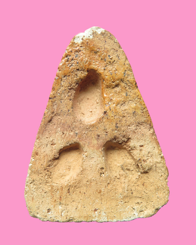 พระศาสดา เนื้อดินเผาเคลือบ ขนาดสูง 1 คืบ