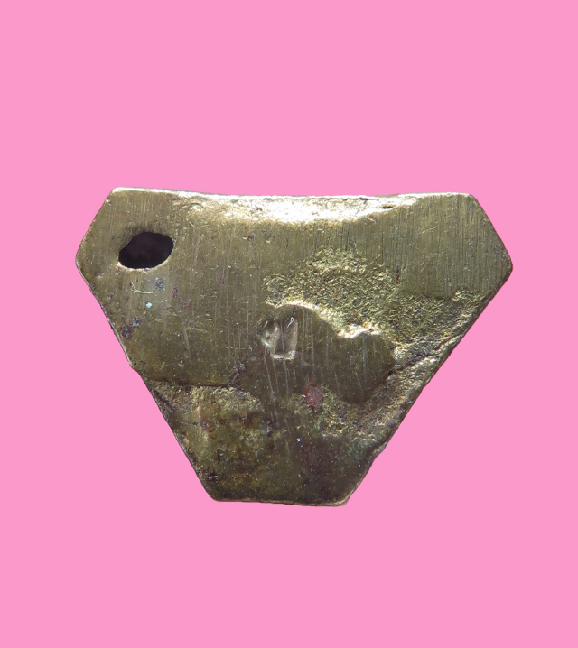 รูปหล่อหลวงพ่อทองใบ วัดอบทม จ.อ่างทอง รุ่น 85 ปี พ.ศ.2539