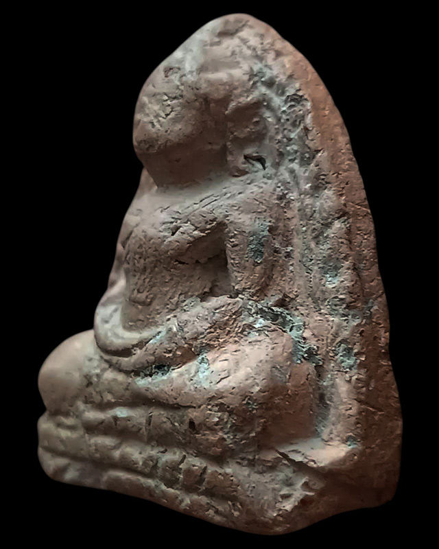 หลวงพ่อโต กรุบางกะทิง พิมพ์สมาธิ ล่ำลึก พร้อมใบประกาศ