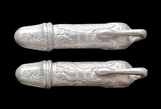 เคาะแรกแดง...ปลัดขิกเนื้อปีกเครื่องบิน ๒๕๔๑...รวม ๒ ตัว...หลวงพ่อไสว วัดปรีดาราม จ.นครปฐม / ส่ง ems