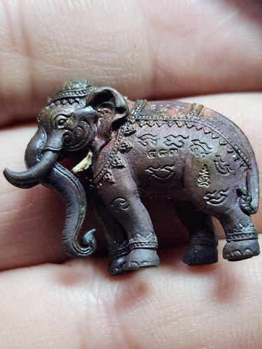 วัดสุทธาวาสวิปัสสนา จ.อยุธยา ช้างปัจจัยนาค หลวงพ่อรักษ์ อนาลโย รุ่นคชสารบันดาลทรัพย์ 2558