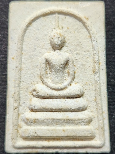 วัดโพธิ์กบเจา จ.อยุธยา  สมเด็จผงงาช้าง หลวงพ่อเมี้ยน  ผสมผงตะไบทองคำ 2537