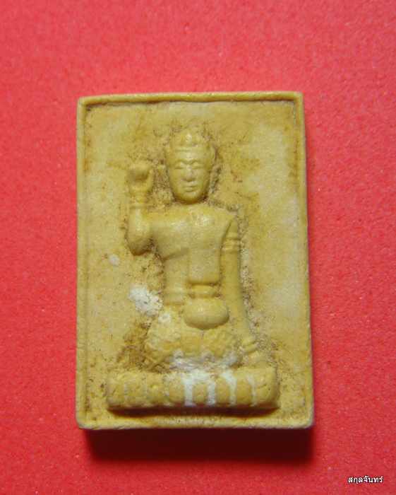 นางกวักมหาเสน่ห์ นางกวัก หลวงปู่จันทร์ วัดศรีเทพ  หน้าตรง