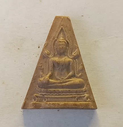 พระพุทธชินราชหลวงพ่อกวย เนื้อผงน้ำมัน